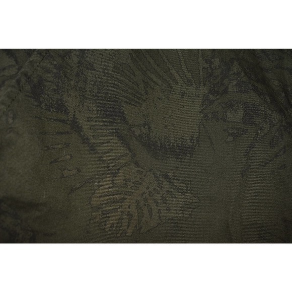 Sunday Work Clothes Green Jungle Pattern Shorts Men's Size 38 - Picture 2 of 3